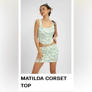 Blackbough Matilda corset top